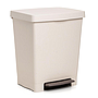 BASURERO DE  PEDAL CUBIK ECOHOME 1104406 (33.5 x 30 x 39cm / 23lt)
