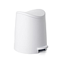 BASURERO DE  PEDAL BLANCO 4470001 (19 x 21.8 x 22.1cm / 3lt)