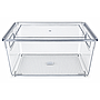 CONTENEDOR MULTIUSO RECTANGULAR C/TAPA 4HM23-14 (29 x 21 x 16cm)